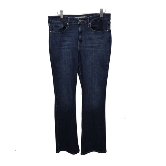 Levi Strauss Signature Denim - Levi Strauss Signature Womens Bootcut Jeans Size 10 Mid Rise Stretch Denim
